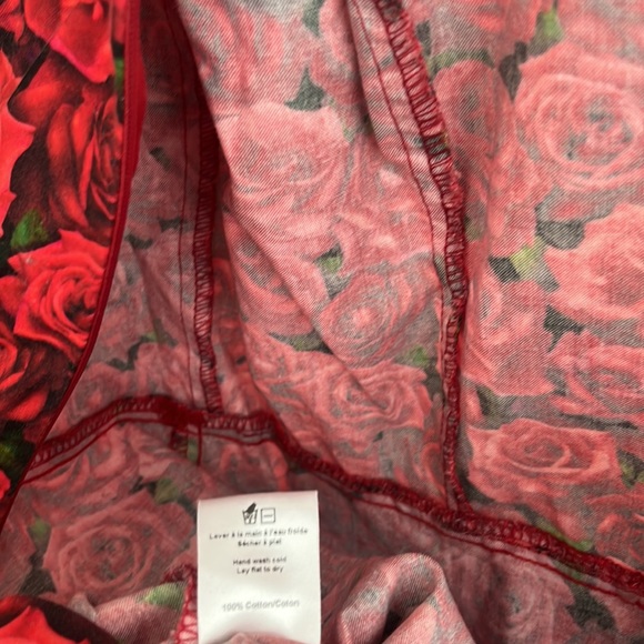 Birds of North America Nothura Roses Print Romper - Picture 9 of 9